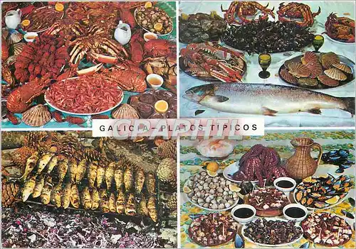 Cartes postales moderne Galicia Plata Typiques