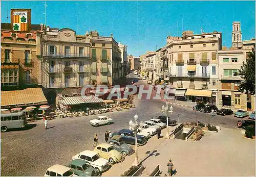 Cartes postales moderne Figueres Avenue Sara Jorda et Avenue General Moia