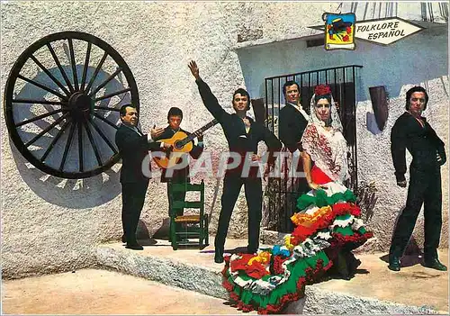 Cartes postales moderne Flamengo Alegrias La Camboria et sa Troupe Gitane Folklore