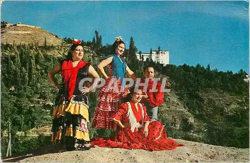 Cartes postales moderne Danses regionales Espagnoles