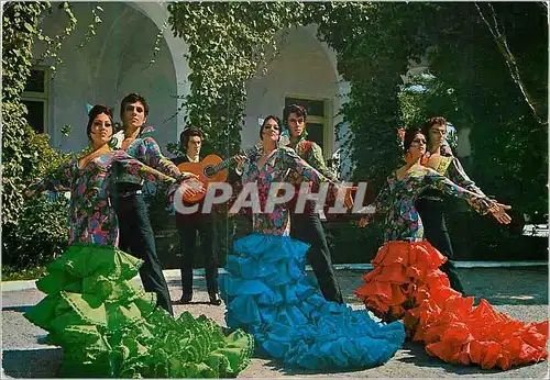 Cartes postales moderne Folklore Espagnol Ballet de Luis Principe