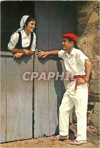 Cartes postales moderne Espana Tipica Folklore Vasco
