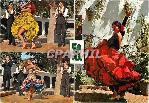 Cartes postales moderne Espana Tipica Images typiques