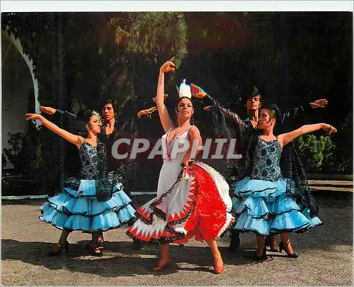 Moderne Karte Folklore Espanol Ballet de Pepita Ibara