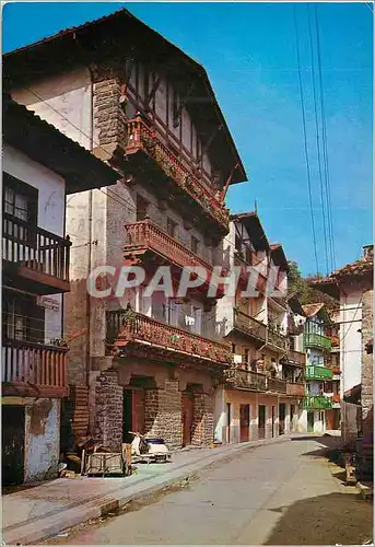 Cartes postales moderne Fuenterrabia Rue de Santiago