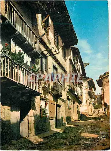 Cartes postales moderne Fontarabie Espagne Une vieille rue