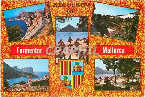 Cartes postales moderne Formentor Mallorca