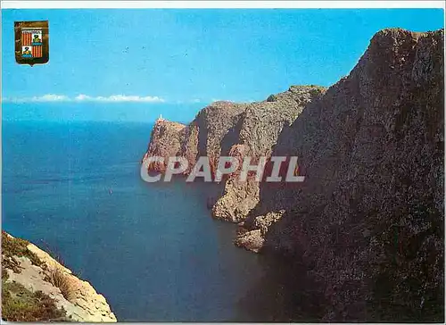 Cartes postales moderne Mallorca Formentor Vue de la Cote et Phare