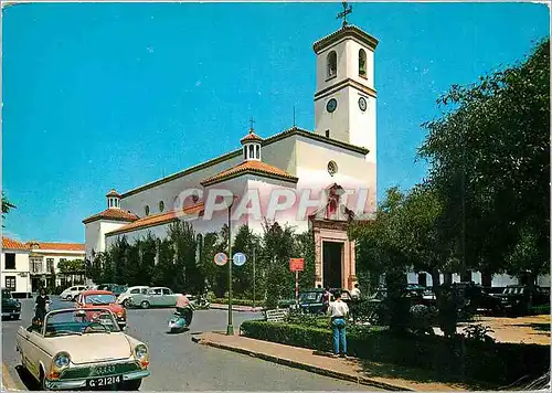 Cartes postales moderne Fuengirola Malaga Eglise de Notre Dame du Chapelet