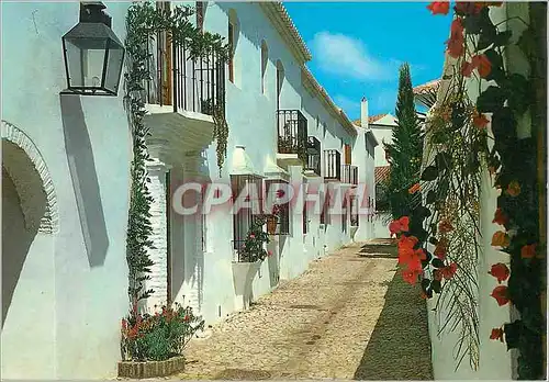 Cartes postales moderne Costa del Sol Fuengirola Quartier Village Lopez rue typique