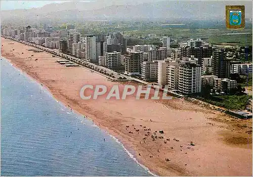 Cartes postales moderne Gandia Valencia Plage Vue aerienne