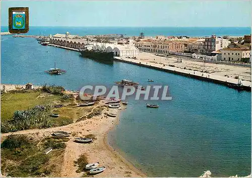 Cartes postales moderne Gandia Vue partielle du Port