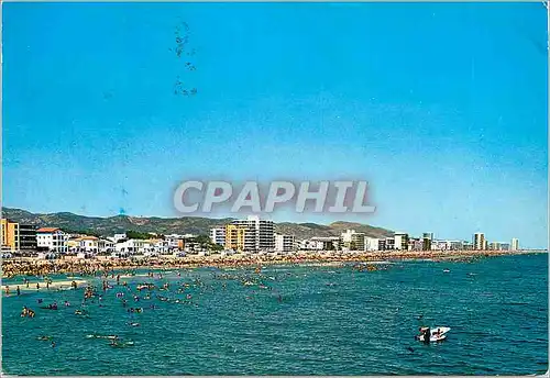 Moderne Karte Gandia Valencia Plage