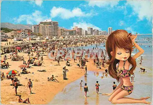 Cartes postales moderne Gandia Plage