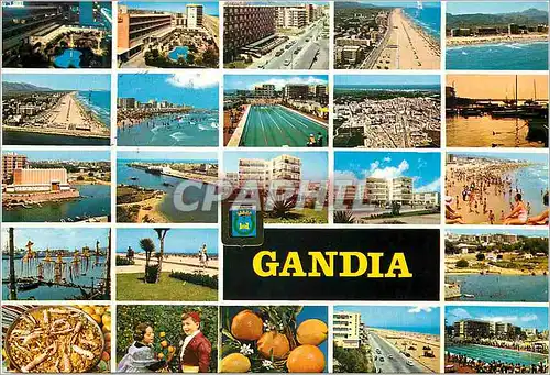 Cartes postales moderne Gandia Valencia Divers aspects