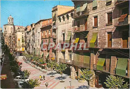 Cartes postales moderne Gerona Rambia del Generalisimo