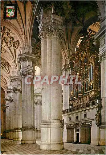 Cartes postales moderne Granada Cathedrale Interieur
