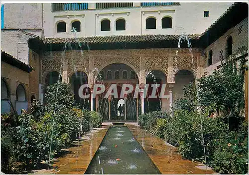 Cartes postales moderne Granada Cour des Jets d eau