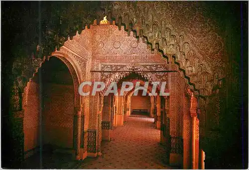 Moderne Karte Granada Alhambra Salon des Rois