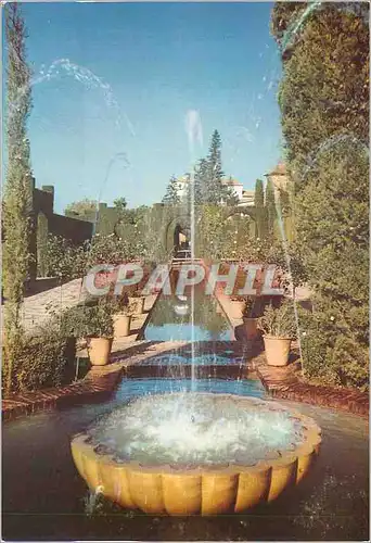 Cartes postales moderne Granada Generalife Jardins