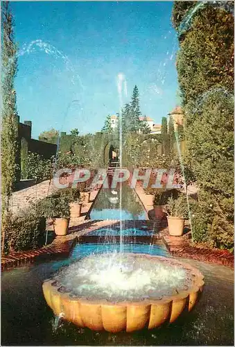 Cartes postales moderne Granada Generalife Jardins