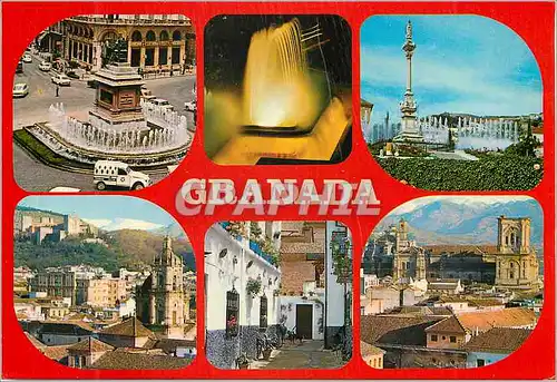 Cartes postales moderne Granada