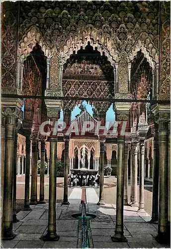 Cartes postales moderne Granada Alhambra Patio des Lions