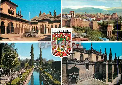 Cartes postales moderne Granada Recuerdo de Granada