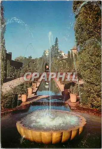 Cartes postales moderne Granada Generalife Jardines