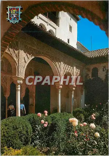 Moderne Karte Granada Generalife Arcades Jardins du Generalife