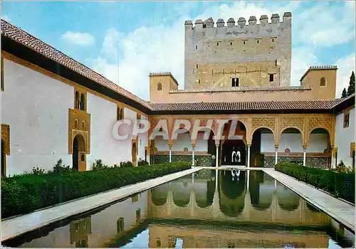 Cartes postales moderne Granada Alhambra Oatui des Arrayanes