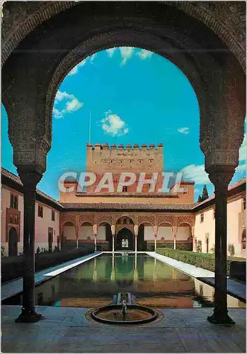 Cartes postales moderne Granada Alhambra Cour des Myrtles