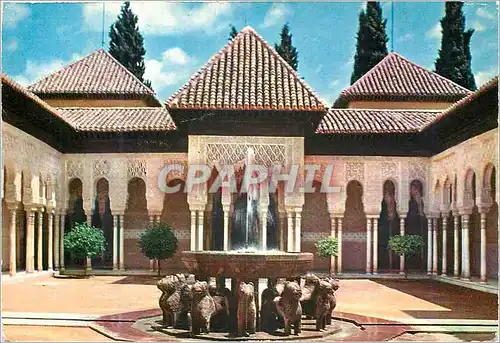Cartes postales moderne Granada Alhambra Lions Court