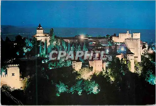 Cartes postales moderne Granada Alhambra Vue generale