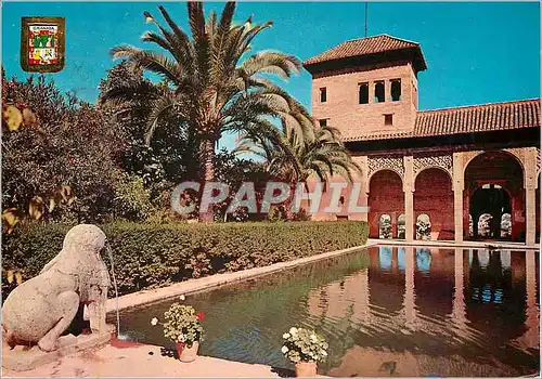 Moderne Karte Granada Alhambra El Partial