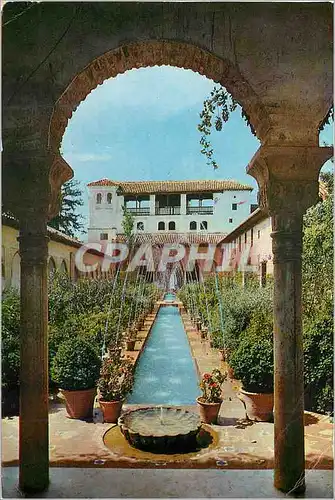 Cartes postales moderne Granada Jardin du Generalife