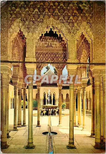 Cartes postales moderne Granada Alhambra Cour des Lions