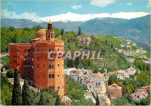 Moderne Karte Granada Sierra Nevada Hotel Alhambra Palace