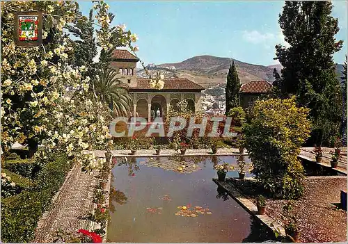 Cartes postales moderne Granada Alhambra Jardins du Portal