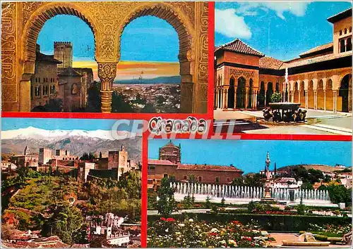 Cartes postales moderne Granada