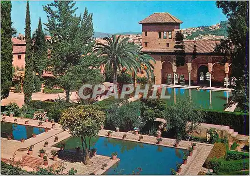 Cartes postales moderne Granada Alhambra Jardins du Partal