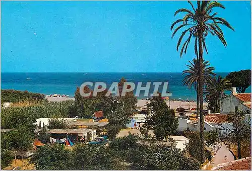 Moderne Karte Castell de Ferro Granada Camping Las Palmeras