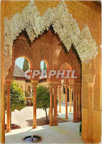 Cartes postales moderne Granada Alhambra Cour des Lions