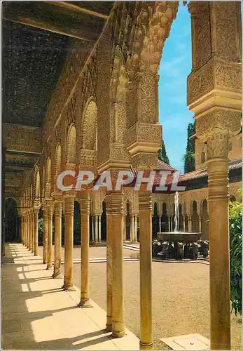 Cartes postales moderne Granada Alhambra Cour des Lions