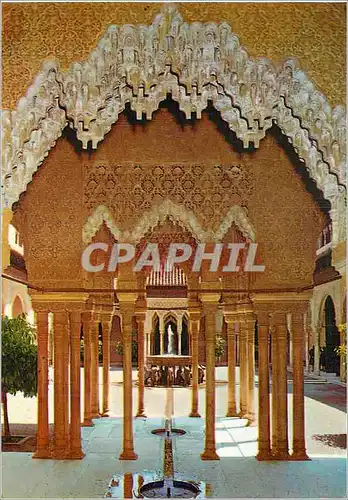 Cartes postales moderne Granada Alhambra Cour des Lions