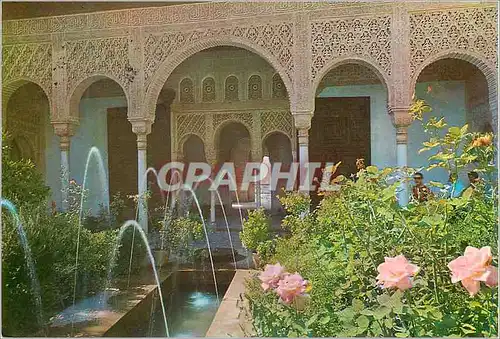 Cartes postales moderne Granada Generalife Cours des Jets d eau