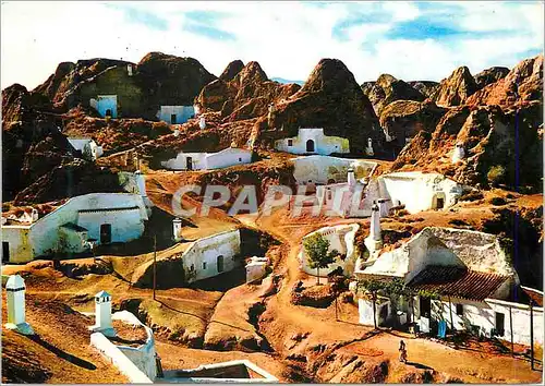 Cartes postales moderne Guadix Vue de Grottes