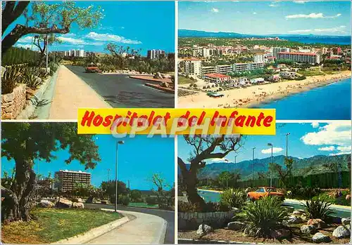 Cartes postales moderne Costa Dorada Tarragona Hospitalet del Infante Divers aspects de la ville