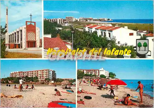 Cartes postales moderne Costa Dorada Tarragona Hospitalet del Infante Divers aspects de la Ville