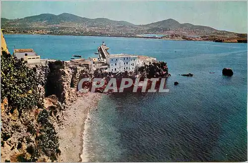 Cartes postales moderne Ibiza Baleares La Pena depuis les remparts